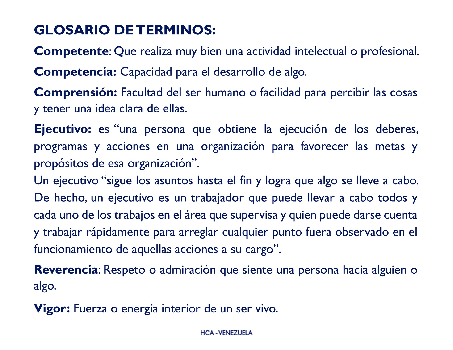 Glosario de Terminos.